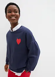 Oversize mikina z organické bavlny, bonprix