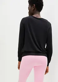 Sportovní triko s TENCEL™ lyocel a širokým dolním lemem, Loose Fit, bonprix