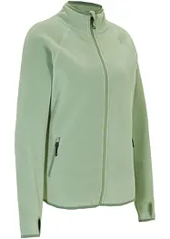 Flísová mikina s kapsami na zip, bonprix