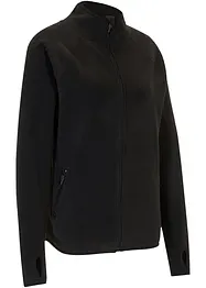 Flísová mikina s kapsami na zip, bonprix