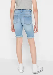 Strečové džínové šortky, Mid Waist, bonprix