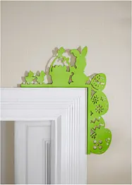Dekorace na rám dveří: zajíček s velikonočními vajíčky, bpc living bonprix collection