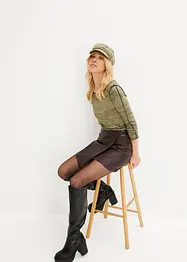 Tričko s dlouhým rukávem, z jemné viskózy, bonprix