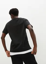 Oversize tričko z těžšího materiálu, z čisté organické bavlny, bonprix
