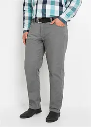 Keprové kalhoty z čisté bavlny Regular Fit, Straight, bonprix