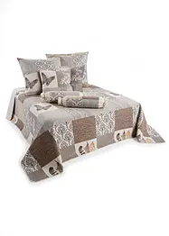 Denní deka s Patchwork potiskem, bonprix