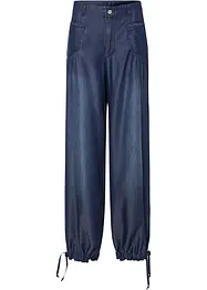 Kalhoty ze splývavého lyocellu, Wide Leg, bonprix