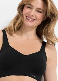 Bezešvá vyztužená podprsenka Feel Comfort, řezaná laserem, bez kostic, bonprix