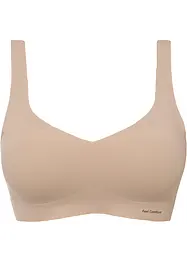 Bezešvá vyztužená podprsenka Feel Comfort, řezaná laserem, bez kostic, bonprix