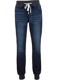 Džíny Boyfriend s elastickým pasem, Mid Waist, bonprix