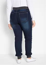 Džíny Boyfriend s elastickým pasem, Mid Waist, bonprix