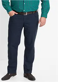 Keprové kalhoty z čisté bavlny Regular Fit, Straight, bonprix