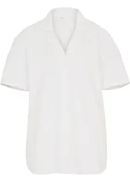 Volná oversize halenka z lehké lněné směsi, bonprix