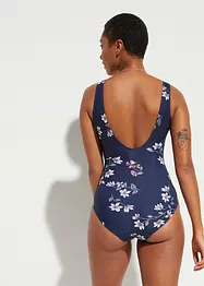 Stahovací jednodílné plavky, lehký tvarující efekt, bonprix