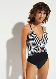 Jednodílné plavky s volánem, bonprix