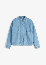 Oversize džínová bunda s cargo detaily, bonprix