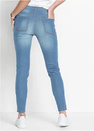 Džíny Super Skinny, Mid Waist, zkrácené, bonprix