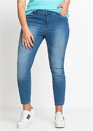 Džíny Super Skinny, Mid Waist, zkrácené, bonprix