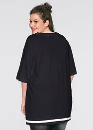Oversize triko z měkké viskózové směsi, bonprix