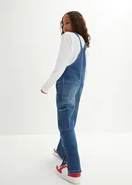 Džíny s laclem, Wide Leg, bonprix