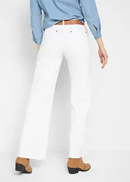 Strečové džíny Wide Leg, Mid Waist, bonprix