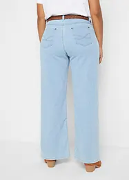 Strečové džíny Wide Leg, Mid Waist, bonprix