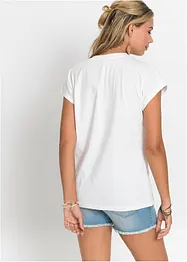 Oversize tričko z čisté bavlny, bonprix