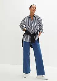 Košilová halenka, oversize, bonprix