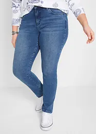 Slim Fit high Waist džíny se zeštíhlujícím efektem, bonprix