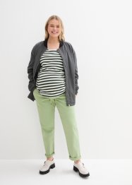 Těhotenské kalhoty Chino z organické bavlny, bpc bonprix collection