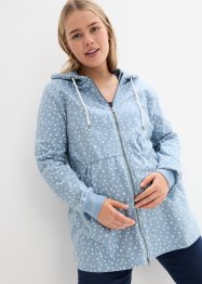 Těhotenská mikina na zapínání z organické bavlny, bpc bonprix collection