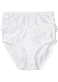 Maxikalhotky s jemnou krajkou (2 ks v balení), bonprix