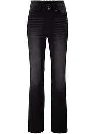 Džíny Bootcut, Mid Waist, tvarující, bonprix