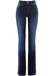 Džíny Bootcut, Mid Waist, tvarující, bonprix