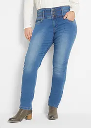 Slim džíny High Waist, stahovací, bonprix