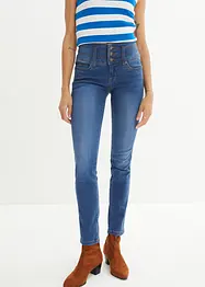 Slim džíny High Waist, stahovací, bonprix