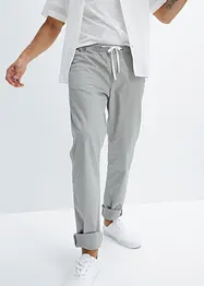 Strečové kalhoty bez zapínání,  Regular Fit, Straight, bonprix