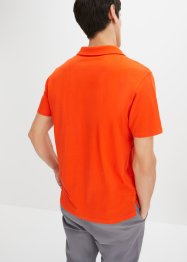 Pólo tričko z organické bavlny s Resort límcem, krátký rukáv, bonprix