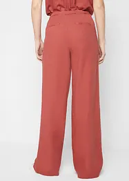 Palazzo kalhoty se lnem, bonprix