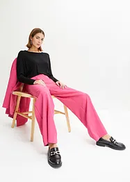 Tričko s dlouhým rukávem z měkké směsi s viskózou, bonprix