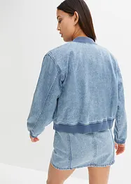 Denimová bunda Bomber, bonprix