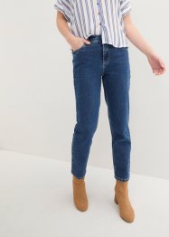 Džíny Straight Mid Waist, Cropped, John Baner JEANSWEAR