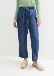 Džíny High Waist se širokými nohavicemi, s gumou v pase, bpc bonprix collection