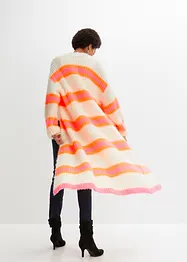 Pletený oversize kabát, bonprix
