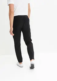 Mušelínové kalhoty bez zapínání, Regular Fit, Tapered, bonprix