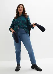 Strečové džíny Straight Mid Waist, bonprix