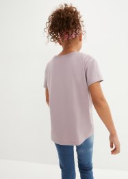 Dívčí tričko z organické bavlny (3 ks v balení), bpc bonprix collection