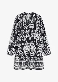 Tunikové šaty ze splývavé viskózy, bonprix