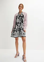 Tunikové šaty ze splývavé viskózy, bonprix