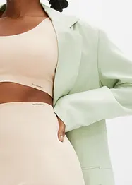 Krátké legíny řezané laserem, Feel Comfort, bonprix